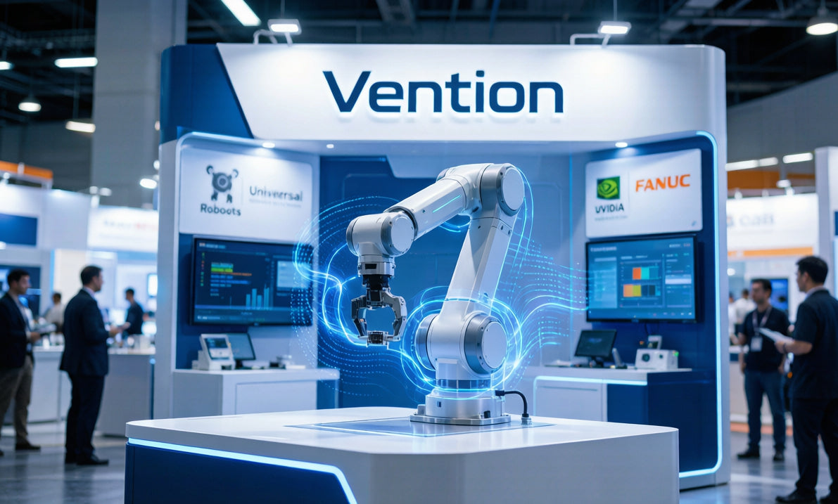 Vention Demonstrates the Future of Software-Defined Automation at Automate 2026