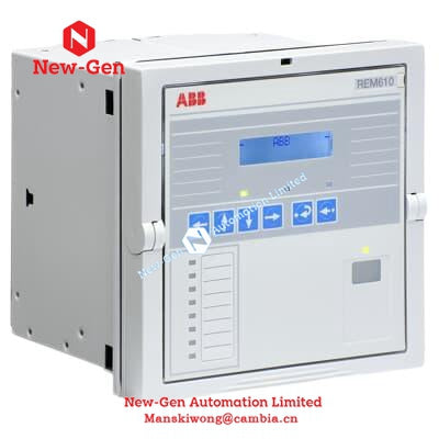 حفاظت و کنترل موتور ABB REM615C_D HCMBCCAHABB2BNN11E 100% کاملا نو در انبار با مهر و موم کارخانه