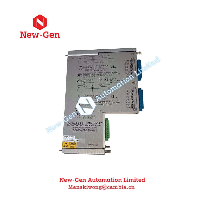 135489-02 | Bently Nevada | Machinery Monitor I/O Module