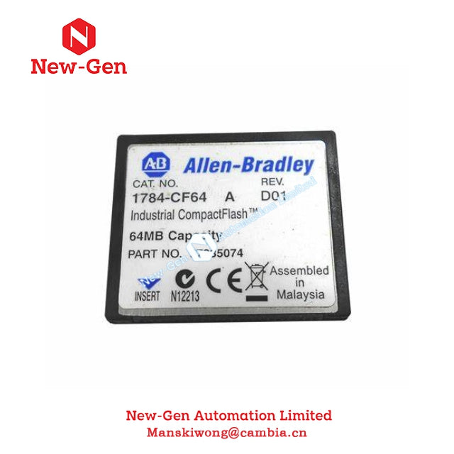 Allen Bradley 1784-CF64 ControlLogix CompactFlash Card 100% Brand New In Stock