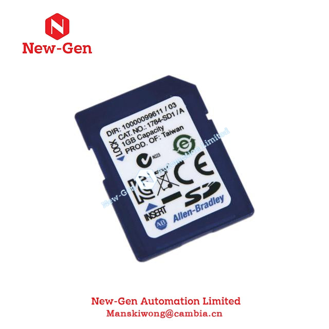 Allen Bradley 1784-SD1 Industrial 1GB Secure Digital Card In Stock 100% Genuine