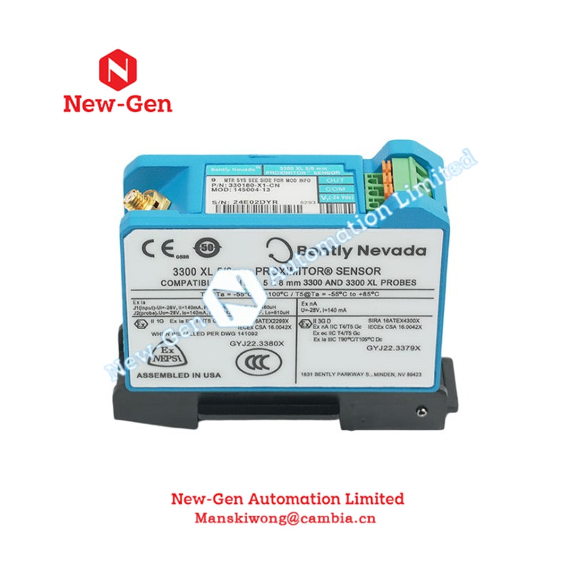 Bently Nevada 330180-X1-00 MOD:145004-13 3300 XL 8mm Proximitor Sensor