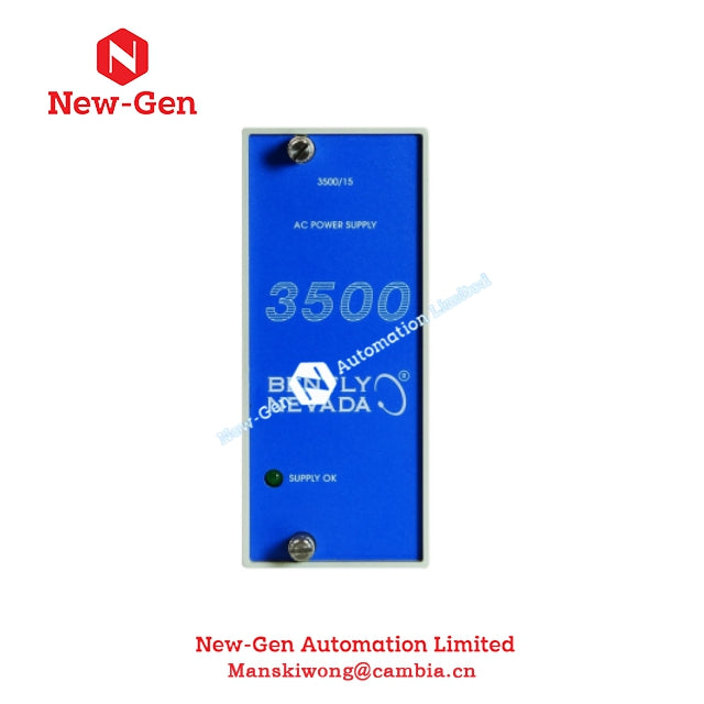 Bently Nevada  3500/15 115M7750-01 AC and DC Power Supplies In Stock