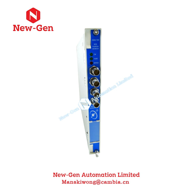 Bently Nevada 3500/72M 140734-08 Recip Rod Position Monitor