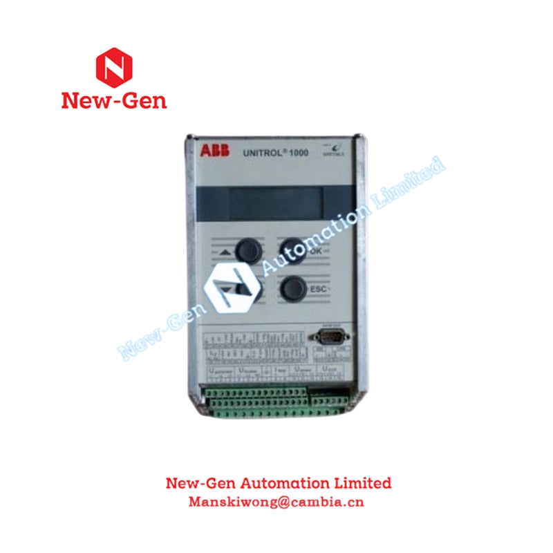 3BHE014557R6104 UNITROL 1000 Automatic Voltage Regulator ABB