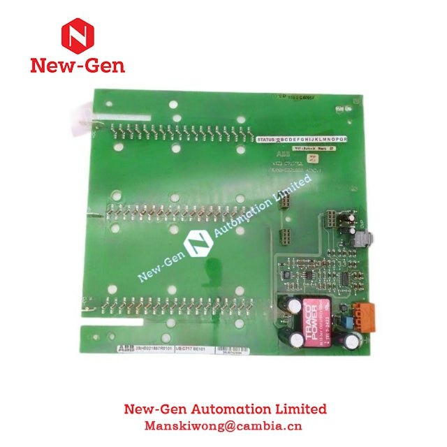 ABB 3BHE009017R0101 XVC724BE101 Негізгі басқару тақтасы 100% түпнұсқалық қоймада жөнелтуге дайын