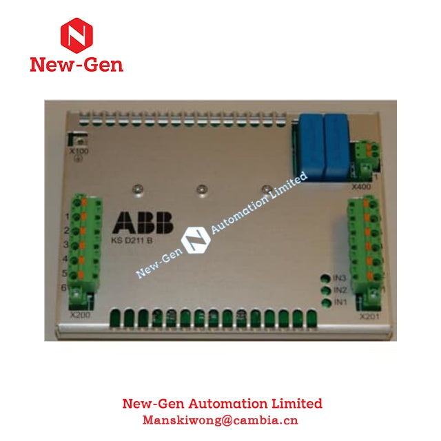 ABB 3BHE022455R1101 KS D211 B101: واحد کوپلینگ ورودی ICU موجود است