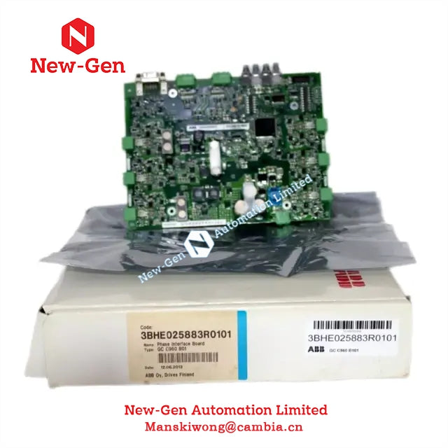 ABB 3BHE025883R0101 Phase Interface Board In Stock 100% Genuine