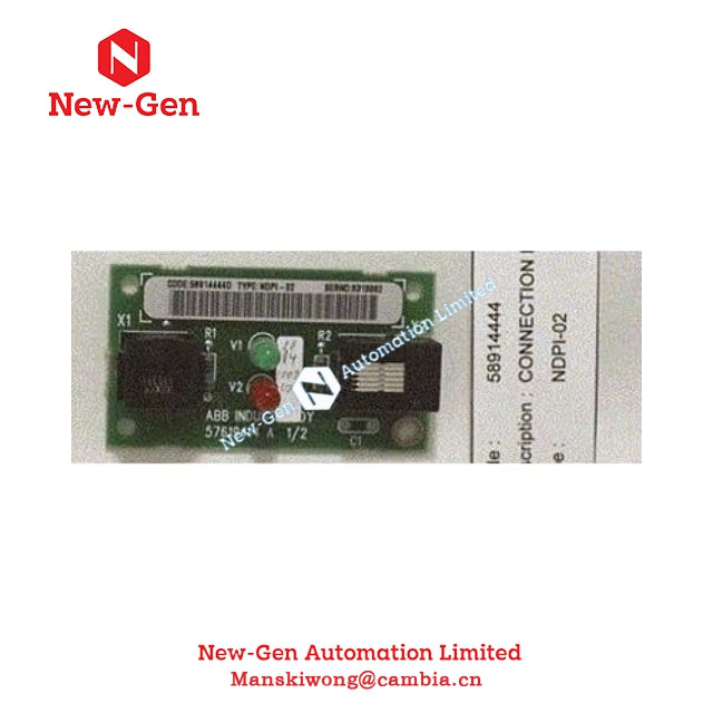 ABB 3BHL000764P0001 NDPI-02; تخته اتصال 100% اصل موجود با مهر و موم کارخانه