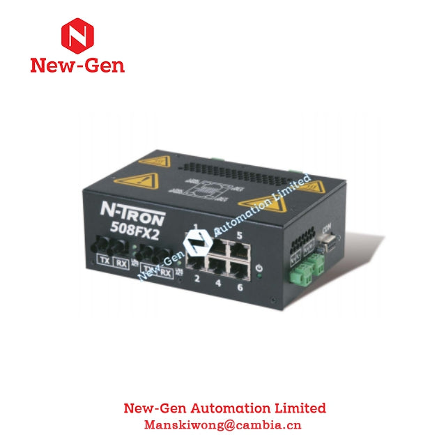 Saklar Ethernet Industri N-TRON 508FX2-A-ST Tersedia 100% Asli