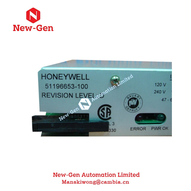 Honeywell 51196733-100 TDC 3000 Five-slot File Power Supply In Stock 100% Brand New Ready to Ship