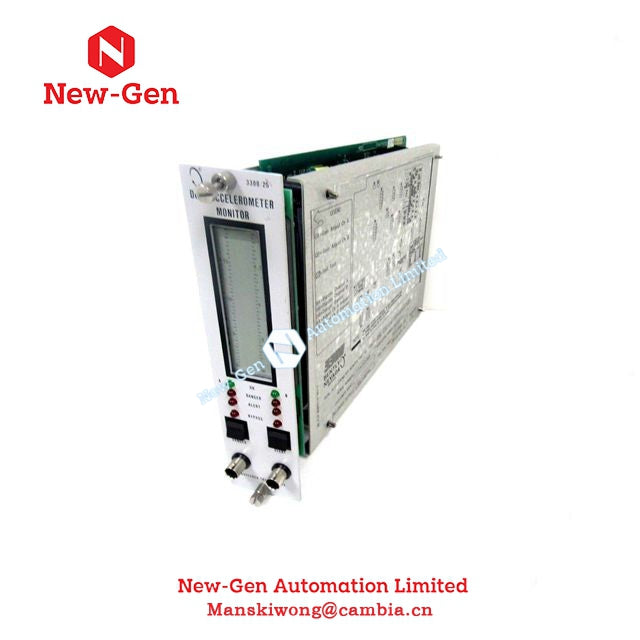 Bently Nevada 3300/16-13-01-01-00-01-02 Dual Vibration Monitor In Stock
