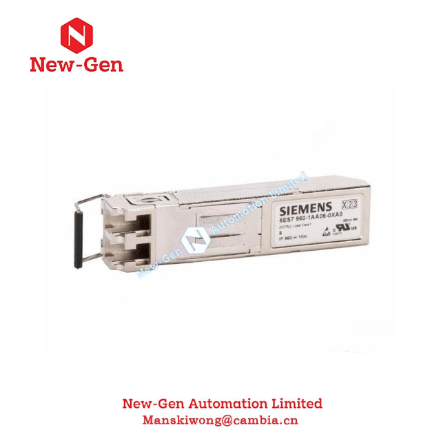 Siemens 6ES7960-1AA06-0XA0 S7 SYNC-MOD. V6 F. S7-400H/F/FH In Stock 100% Genuine