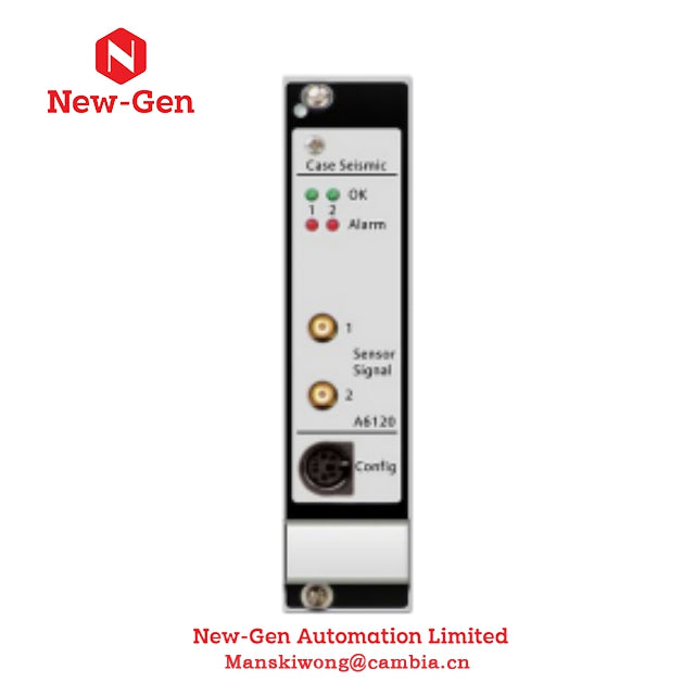 Emerson EPRO A6120  Case Seismic Vibration Monitor for CSI 6500 Machinery Health Monitor In Stock Ready to Ship with Factory Sealed