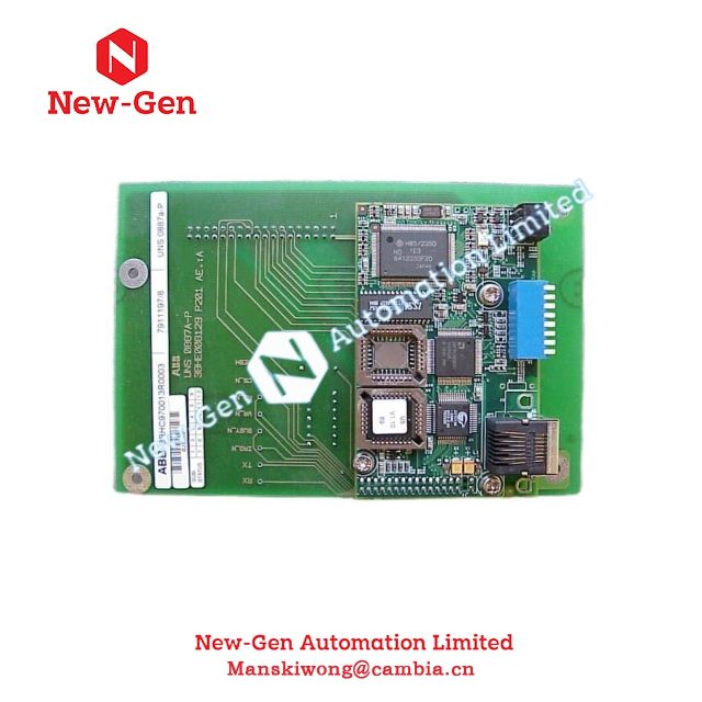 ABB 3BHE008128R0001 UNS 0887A-P Communication Adapter Print