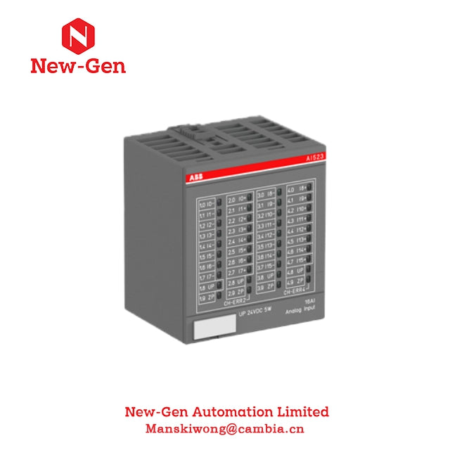 Moduł wejść analogowych ABB AI523. W 100% oryginalny, gotowy do wysyłki i fabrycznie zaplombowany