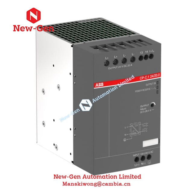 ABB CP-C.1 24/20.0 1SVR360763R1001 Power supply 100% Genuine Ready to Ship with Factory Sealed