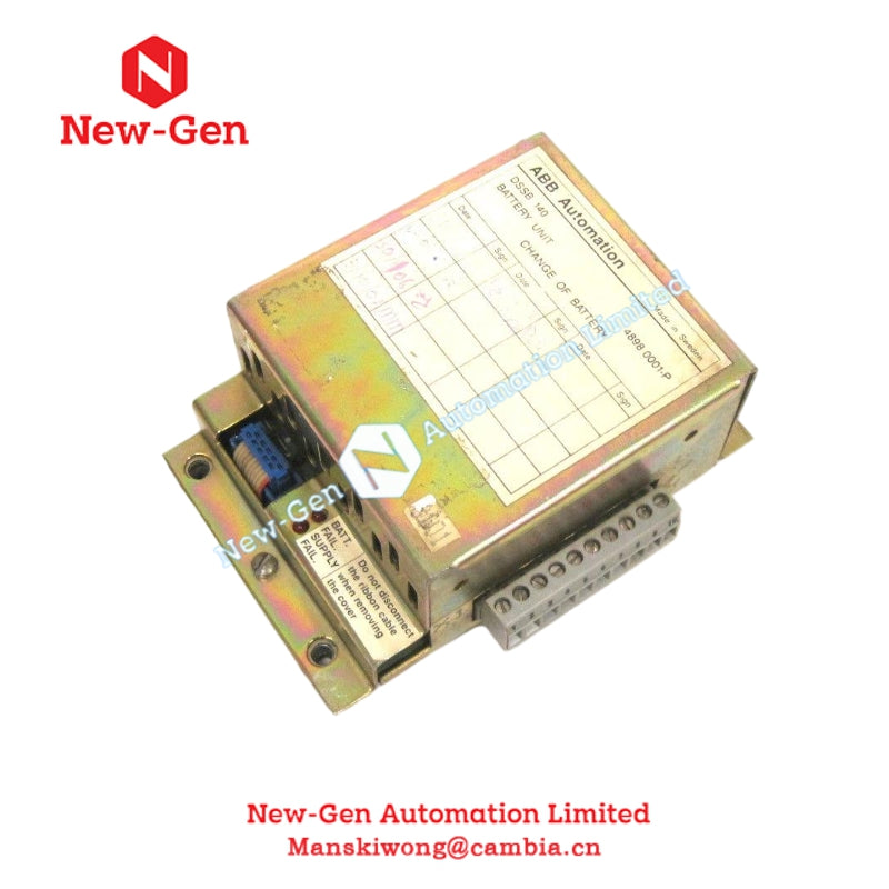 ABB DSSB145 Master Battery Control