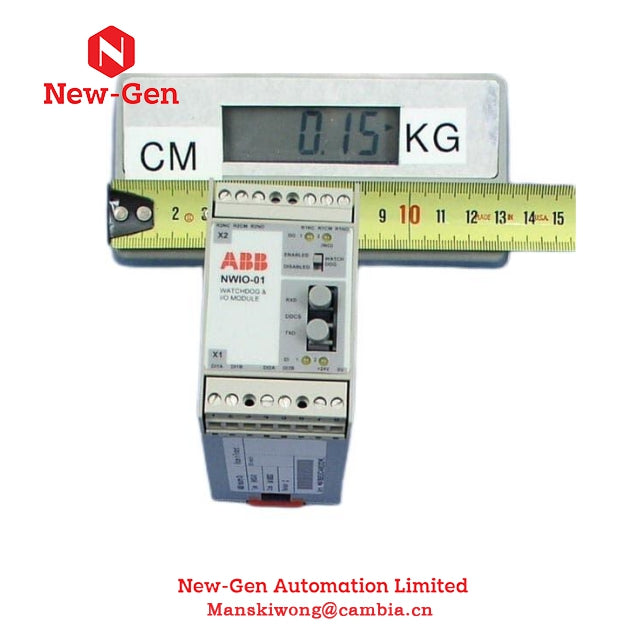 ABB NWIO-01 64168533 WATCHDOG & I/O ماژول موجود در انبار آماده ارسال با مهر و موم کارخانه