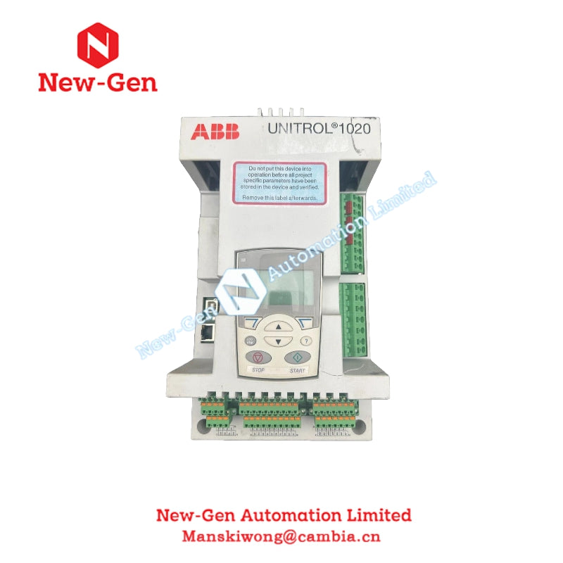 ABB UNS 0119 A-ZV1 3BHE030579R0003 Unitrol