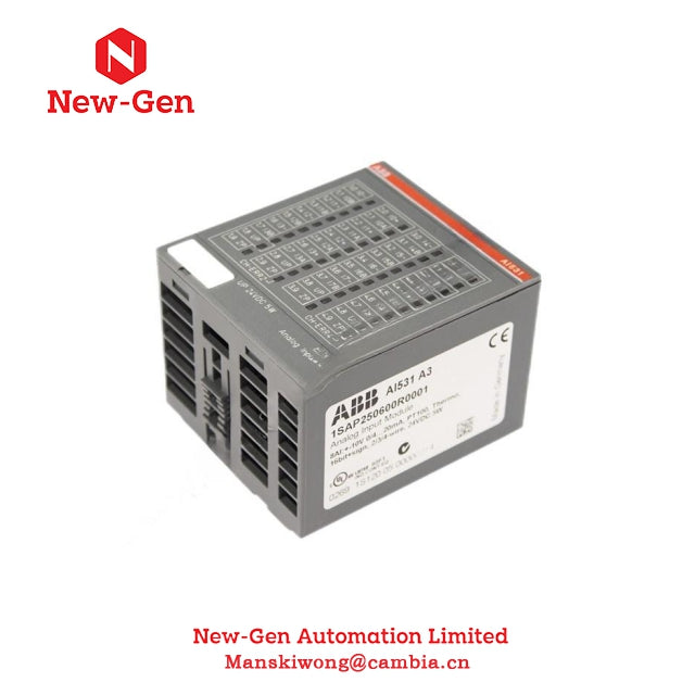 ABB AI531 1SAP250600R0001 Moduł wejść analogowych 100% oryginał w magazynie
