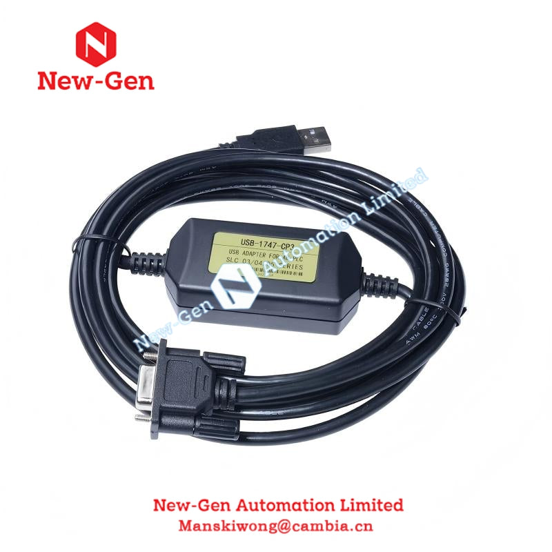 Allen-Bradley 1747-CP3 SLC 5/03 Programmer RS-232 Cable