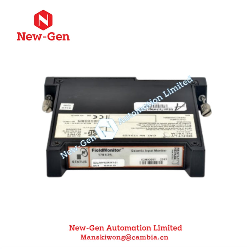 BentlyNevada 1701/25 161141-01 FieldMonitor Seismic Input Monitor