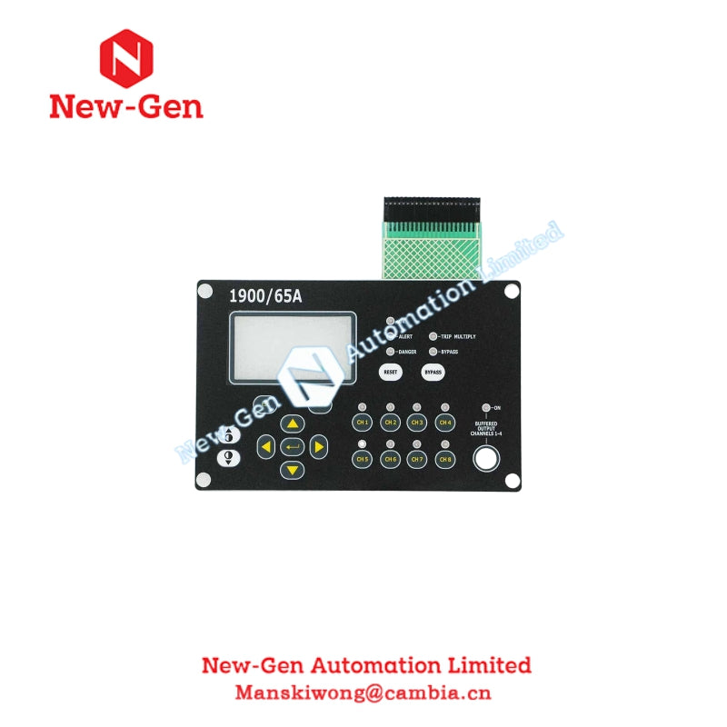 BentlyNevada 1900/65A-01-01-03-01-00(167699-02+172323-01) folia ochronna