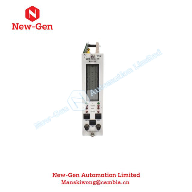 Bently Nevada 3300/16-02-01-01-00-00-02 XY/Gap Dual Vibration Monitor