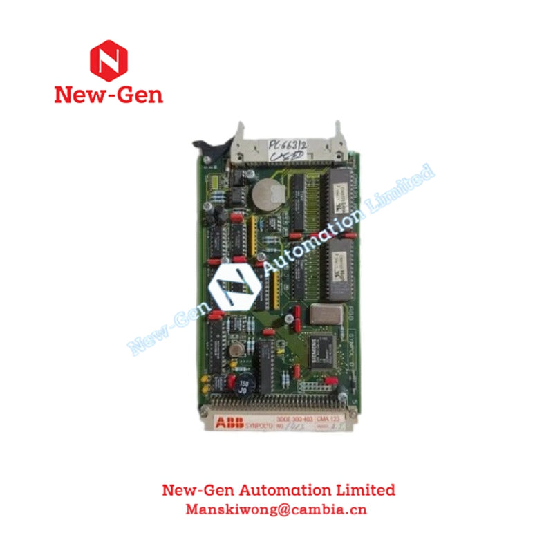 ABB CMA123 3DDE300403 SYNPOL D Display Card