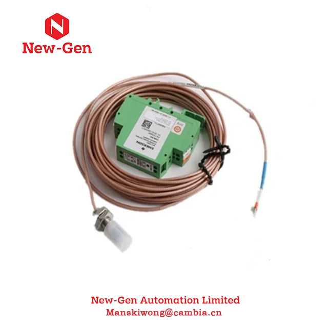 Emerson EPRO PR6423/005-030+CON021 Displacement Vibration Sensor Preprocessor In Stock Ready to Ship with Factory Sealed