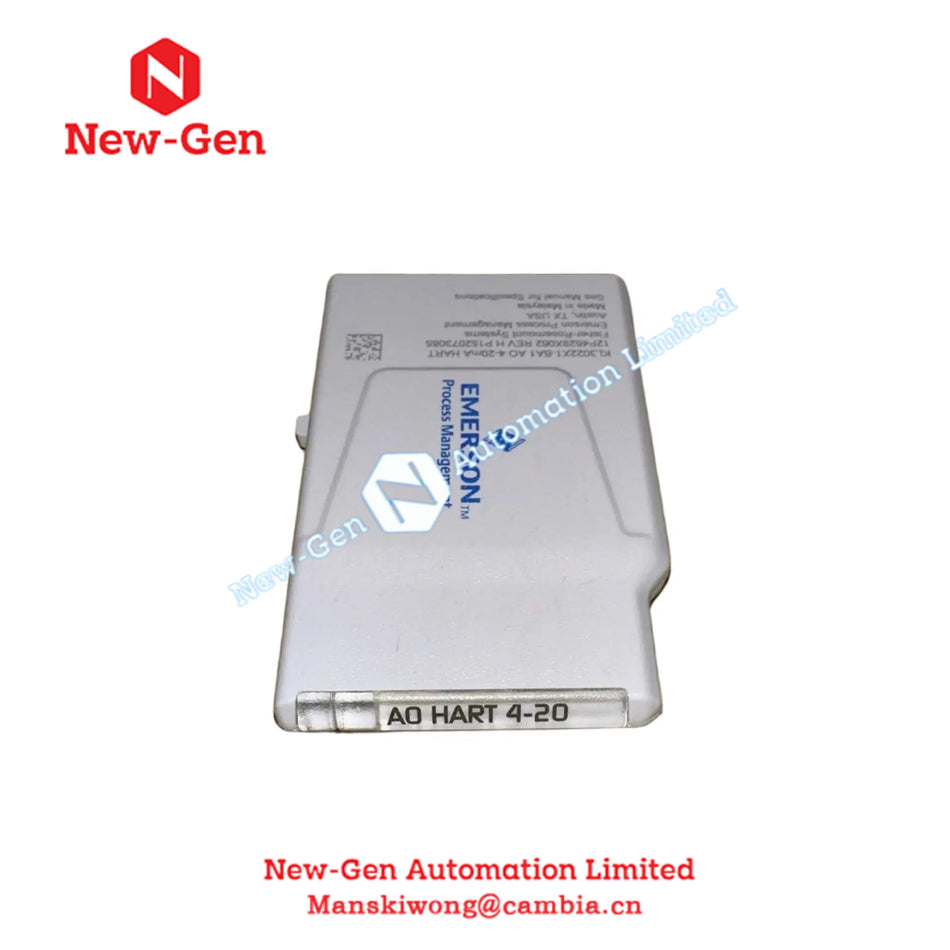 Emerson DeltaV SS4302T01 KL3302X1-BA1 LS DO 24V DTA CHARM