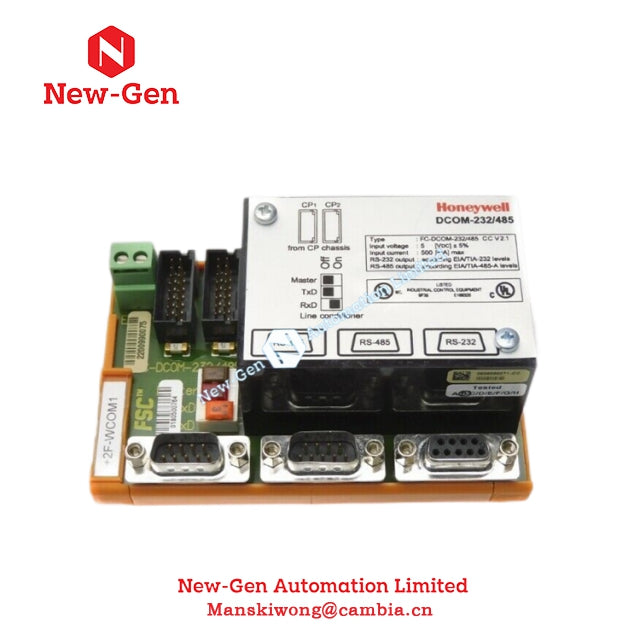 وحدة واجهة الاتصال Honeywell FC-DCOM-232/485 متوفرة في المخزون ومختومة من المصنع
