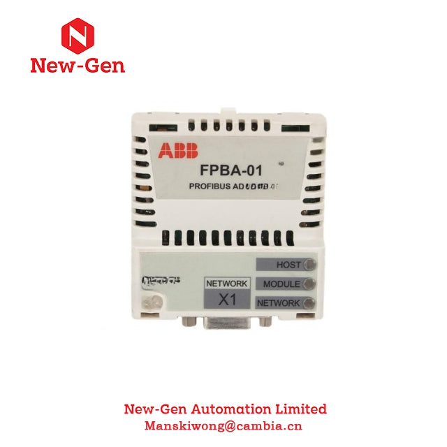 Fpba ABB FPBA-01 1241965 16 Bit Profibus DP Adapter Module 100% Genuine In ...