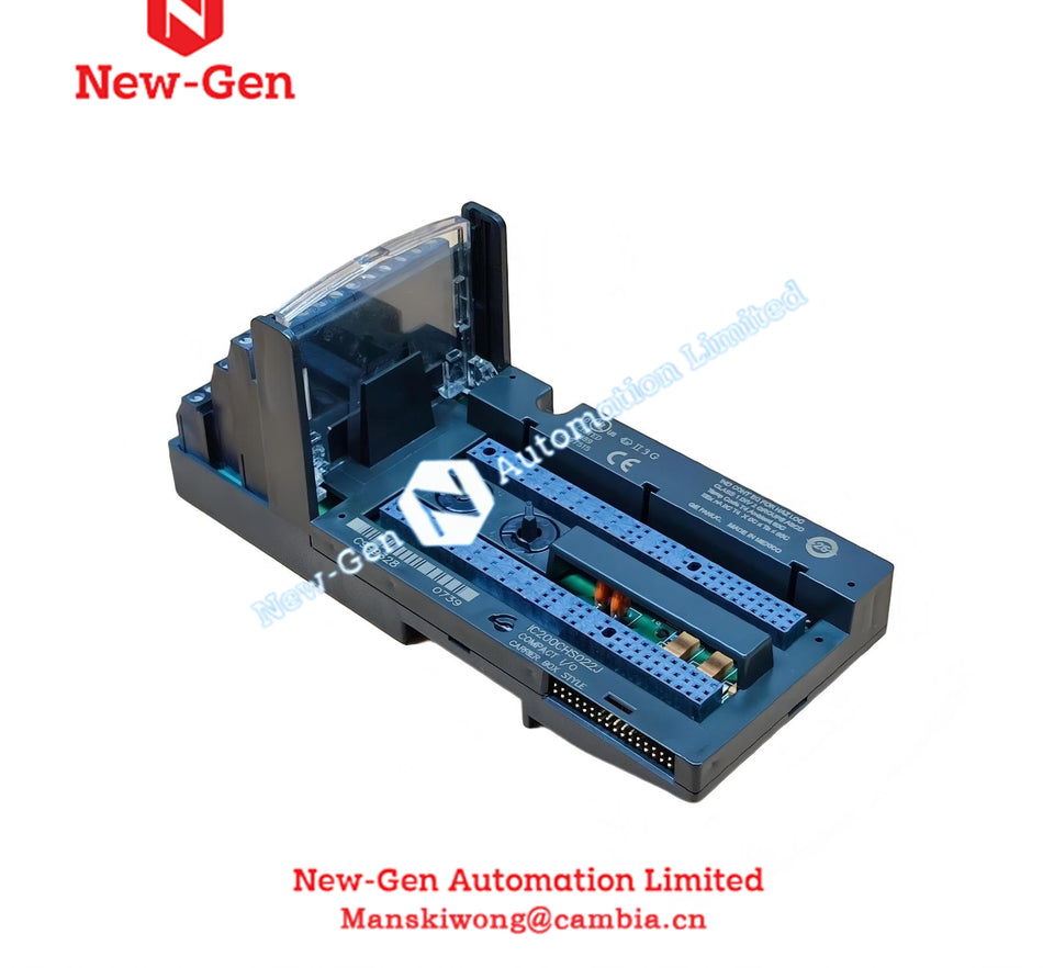 GE Fanuc IC200CHS022J Compact Box-Style I/O Carrier