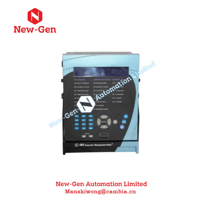 GE Fanuc Multilin SR489-P1-LO-A20-E Generator Management Relay