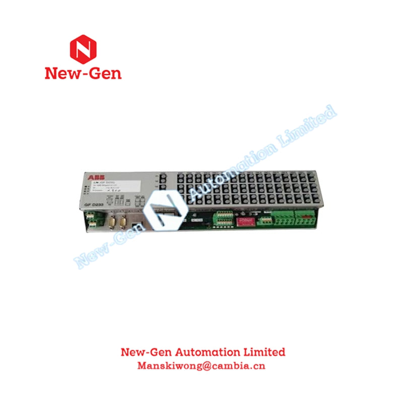 GFD233A 3BHE022294R0101 Analog Input Modules | ABB