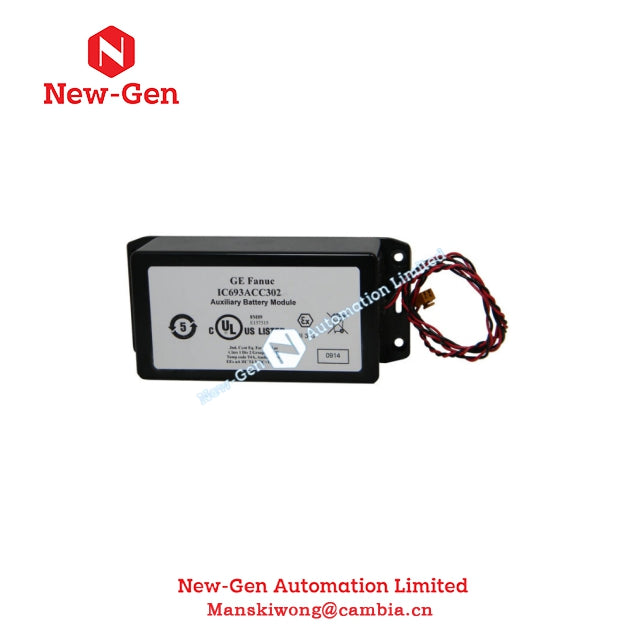 GE IC693ACC302 Auxiliary Battery Pack 100% Brand New In Stop Ready to Ship