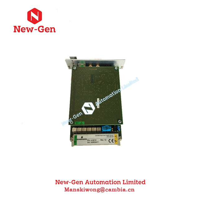 Emerson EPRO MMS6110 Dual Channel Shaft Vibration Monitor In Stock Ready to Ship