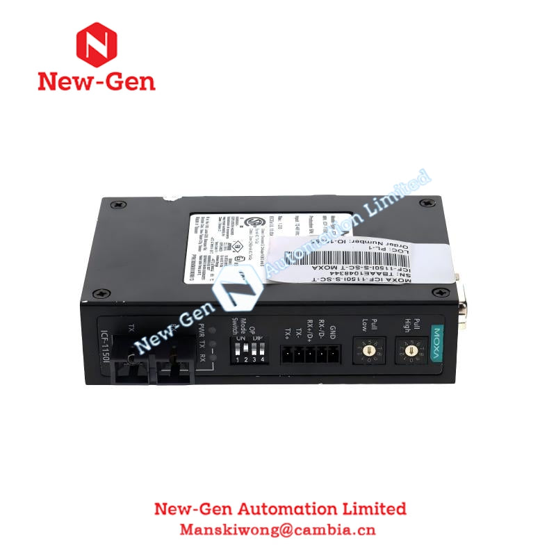 MOXA ICF-1150I-S-SC-T Industrial Serial Fiber Converter