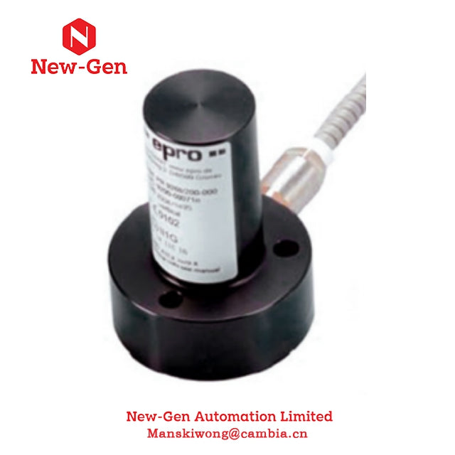 Emerson EPRO PR9268/201-000 Electrodynamic Velocity Sensor In Stock Ready to Ship with Factory Sealed
