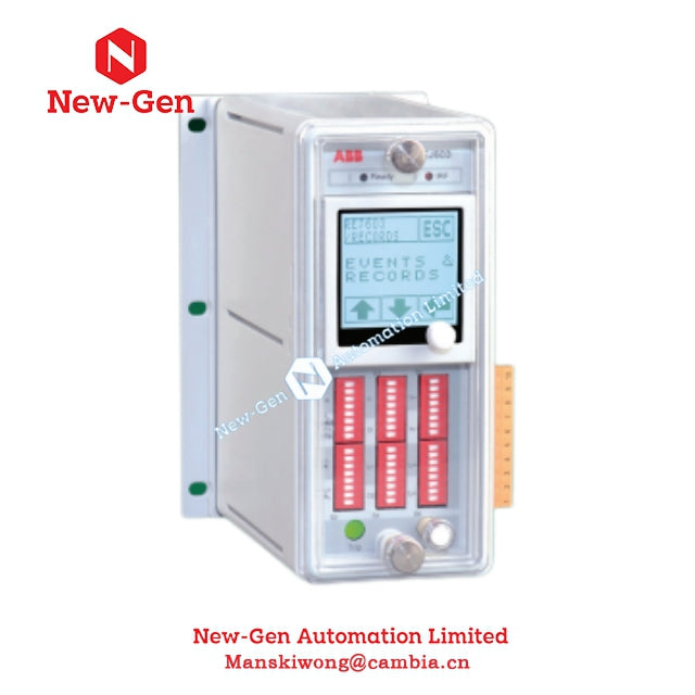 ABB REJ603BB401NN3XE REJ603 Self-Powered Feeder Protection 100% Genuine In Stock