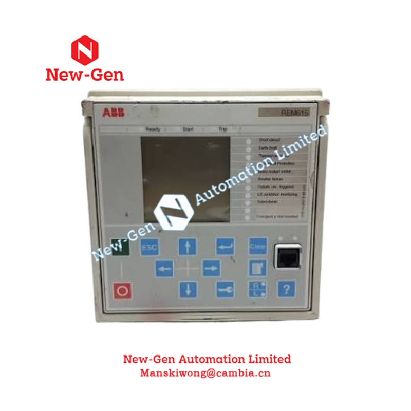 ABB REM615E_C HBMCAEAGANB1BNN1XC Motor Protection and Control Relay
