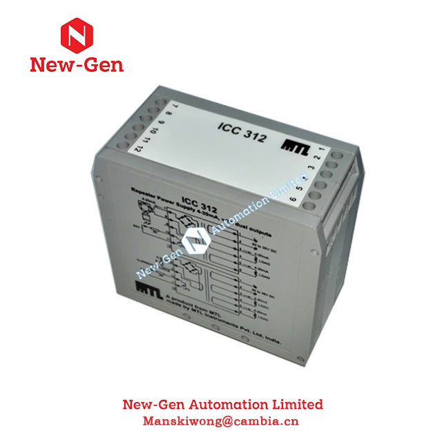 MTL ICC312 Repeater Power Supply In Stock 100% Genuine and Brand New Ready to Ship