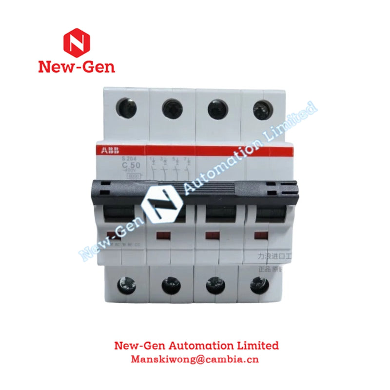 ABB S204-C50 Miniature Circuit Breaker
