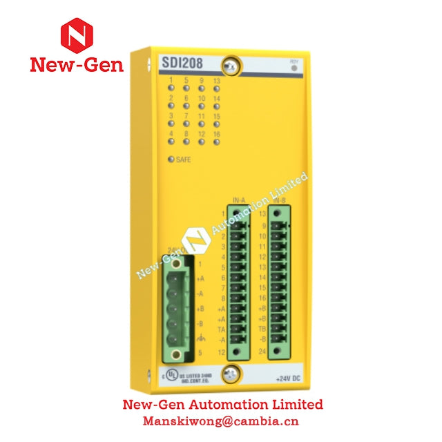 Bachmann SDI208 Safety Digital Input Module In Stock 100% Genuine