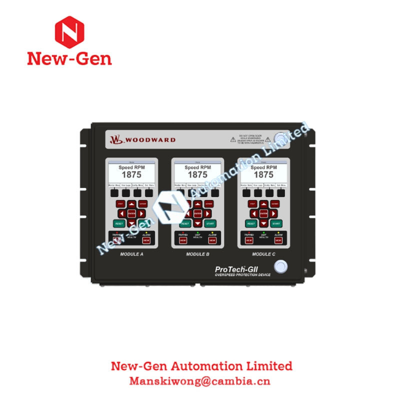 Woodward 8237-1246 ProTech-GII Bulkhead Mount HV/LV Relay